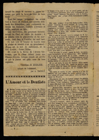 LE TRAIT D'UNION. JOURNAL DES PRISONNIERS DE GUERRE DU CAMP D'HAMMELBURG