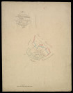 Plan du cadastre napoléonien - Bermesnil (Bernapré) : tableau d'assemblage