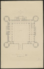 Plan de l'ancien château de Sarcus. (Picardie)