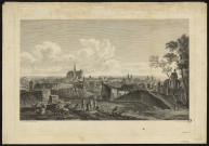 Vue générale de la ville d'Amiens, prise du Bastion le plus élevé de la citadelle. Picardie N°1