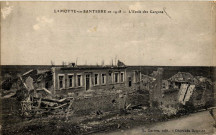 Lamotte-en-Santerre en 1918 - L'école des garçons