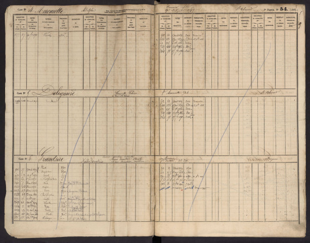 Répertoire des formalités hypothécaires, du 3/04/1869 au 12/06/1869, registre n° 272 (Abbeville)