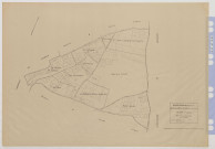 Plan du cadastre rénové - Aubercourt : section B