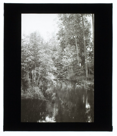 Rivière à Taussacq - juillet 1911