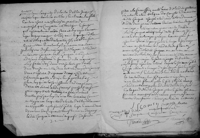 Etude de Me François De Hangest à Amiens (étude n°13). Minutes de l'année 1692