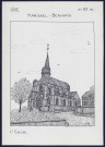 Marissel-Beauvais (Oise) : l'église - (Reproduction interdite sans autorisation - © Claude Piette)