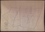 Plan du cadastre rénové - Canchy : section ZB
