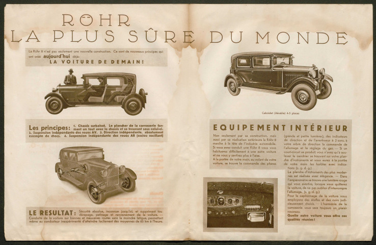 Publicités automobiles : Rohr