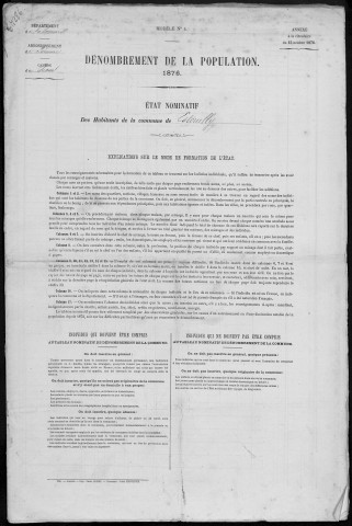 Recensement de la population : Ham (Estouilly)