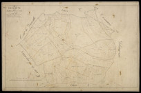 Plan du cadastre napoléonien - Beaumetz : Vallée (La), B