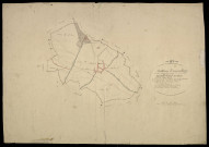 Plan du cadastre napoléonien - Molliens-Au-Bois (Molliens au Bois) : tableau d'assemblage