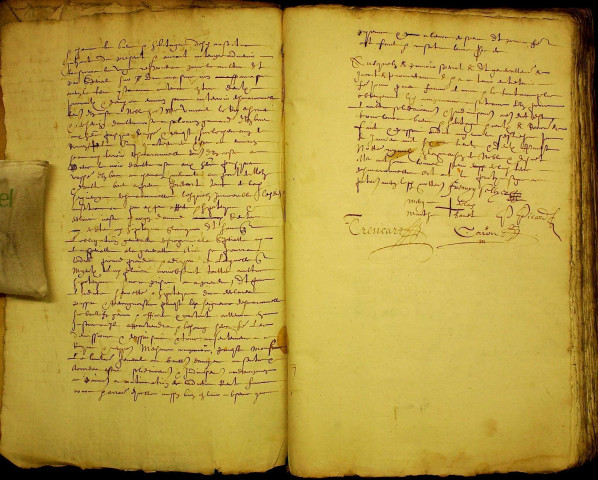 Etude de Me Martin Caron à Amiens (étude n°4). Minutes des années 1632-1633