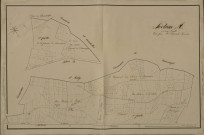 Plan du cadastre napoléonien - Villers-sous-Ailly : A