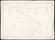 Plan du cadastre rénové - Boismont : section ZI