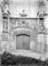 Eglise de Davenescourt, vue de détail : le portail