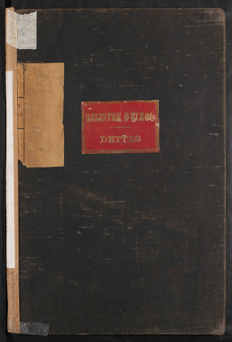 Maison d'arrêt d'Amiens. Dettiers. Registre d'écrou : numéros 1 à 303. 26 mai 1919 - 17 février 1923
