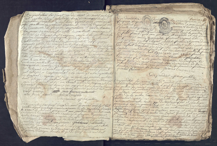 Feuquières-en-Vimeu : Naissances, mariages, décès (an II-an III)