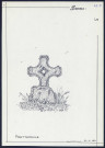 Frettemeule : croix de pierre - (Reproduction interdite sans autorisation - © Claude Piette)