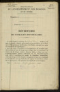Répertoire des formalités hypothécaires, du 31/05/1918 au 29/03/1919, registre n° 429 (Abbeville)