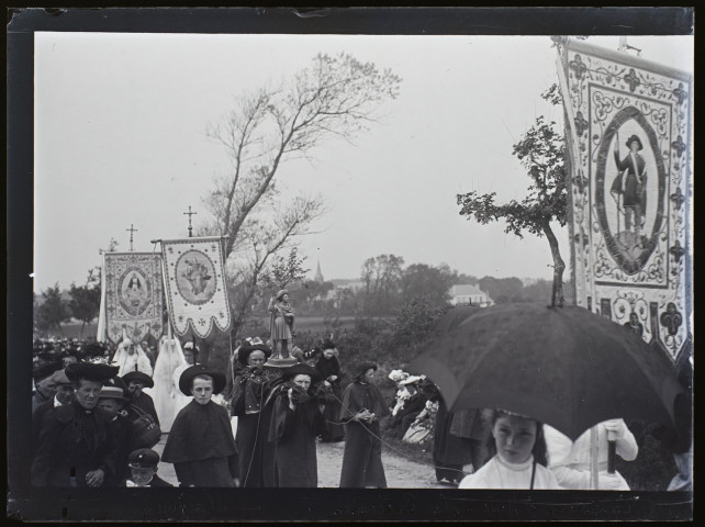 Excursion de Saint-Josse - la procession - mai 1904
