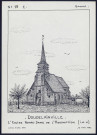 Doudelainville : église Notre-Dame de l'Assomption - (Reproduction interdite sans autorisation - © Claude Piette)