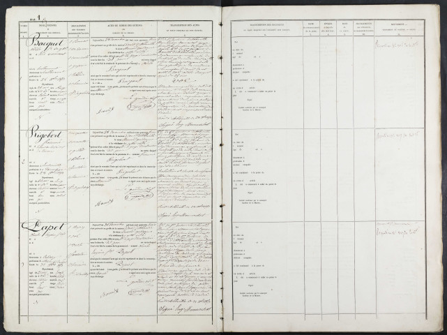 Maison d'arrêt d'Abbeville. Prévenus. Registre d'écrou : numéros 1 à 752. 28 décembre 1853 - 07 mai 1856