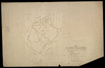 Plan du cadastre napoléonien - Cagny : tableau d'assemblage