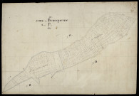 Plan du cadastre napoléonien - Beauquesne : P
