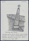 Fontaine-sur-Somme : monument funéraire dans le cimetière ancien - (Reproduction interdite sans autorisation - © Claude Piette)