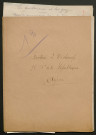 Témoignage de Dichamp, L. (Médecin aide major) et correspondance avec Jacques Péricard