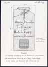 Huppy : pierre tombale de la chapelle funéraire du comte Grouches de Chepy - (Reproduction interdite sans autorisation - © Claude Piette)