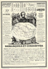 Carte du département de la Somme, avec allégorie, portrait, légende, remarque et curiosités