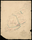 Plan du cadastre napoléonien - Buire-Courcelles : tableau d'assemblage