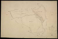 Plan du cadastre napoléonien - Mesnil-Domqueur (Maisnil-les-Donqueur) : tableau d'assemblage
