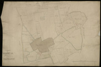 Plan du cadastre napoléonien - Thiepval : Chef-lieu (Le), B1