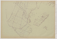Plan du cadastre rénové - Sailly-le-Sec : section T2