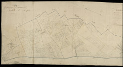 Plan du cadastre napoléonien - Yaucourt-Bussus : C