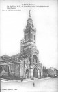 Albert (Somme). La Basilique N. D. de Brebières avant le bombardement. The Basilic before the bombardment
