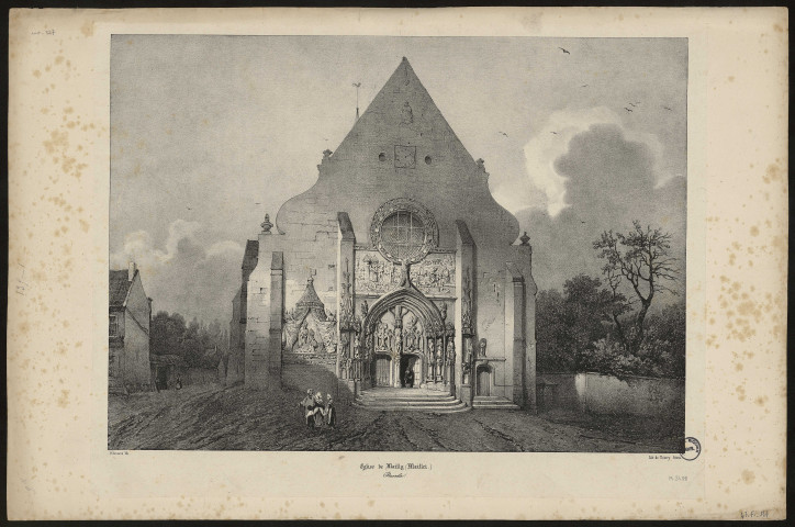 Eglise de Mailly (Maillet). Picardie