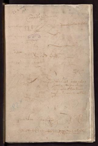 Doullens. Délibérations de l'échevinage