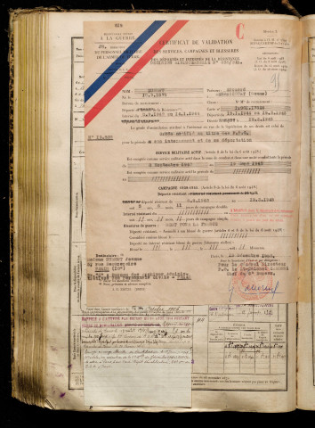Dumont, Edouard Odon Florimond, né le 10 septembre 1875 à Méharicourt (Somme), classe 1895, matricule n° 208, Bureau de recrutement de Péronne