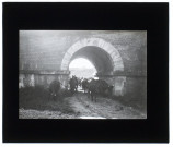 Chemin de halage à Aubigny - octobre 1910