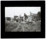Manoeuvres du service de santé - la soupe à Longueau - octobre 1902