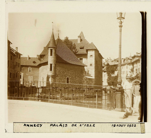 Annecy (Haute-Savoie). Palais de l'Isle