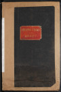 Maison d'arrêt de Péronne. Arrêt. Registre d'écrou : numéros 1 à 897. 11 juillet 1921 - 23 octobre 1924