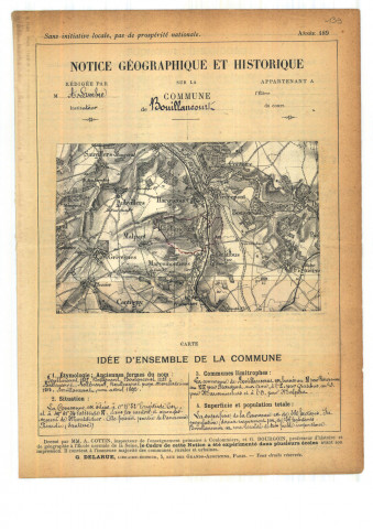 Bouillancourt-la-Bataille : notice historique et géographique sur la commune
