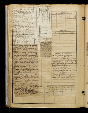 Dargaisse, Arthur Charles, né le 09 mai 1892 à Amiens (Somme), classe 1912, matricule n° 964, Bureau de recrutement d'Amiens