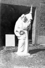Guerre 1914-1918. Photographie de la statue de Marianne destinée au monument aux morts de la commune de Barleux