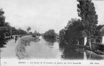 Les bords de la Somme en amont du Pont Beauvillé