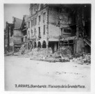 Arras bombardé. Maisons de la Grande Place